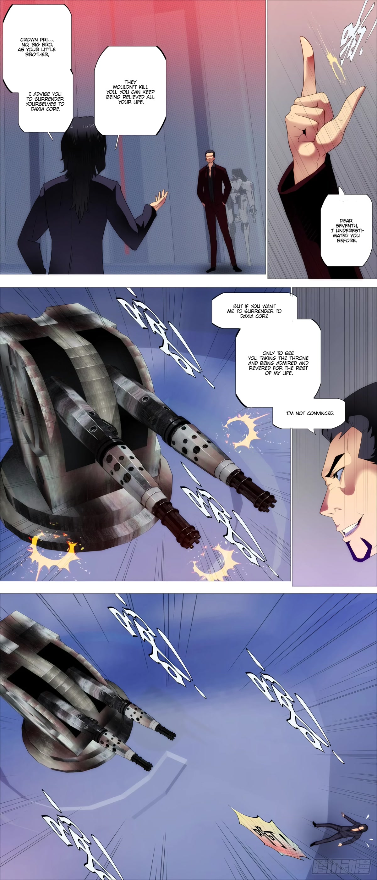 Iron Ladies Chapter 428 page 3 - Chapter 428: Three bullies and one emperor