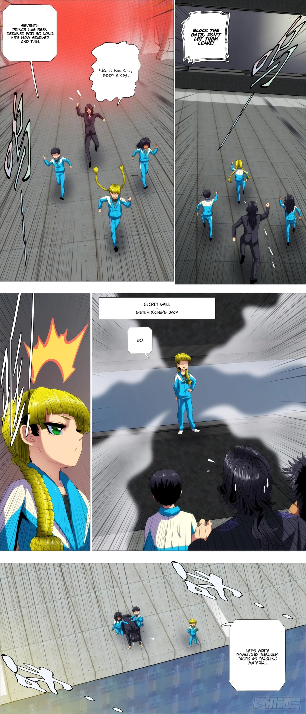 Iron Ladies Chapter 428 page 8 - Chapter 428: Three bullies and one emperor