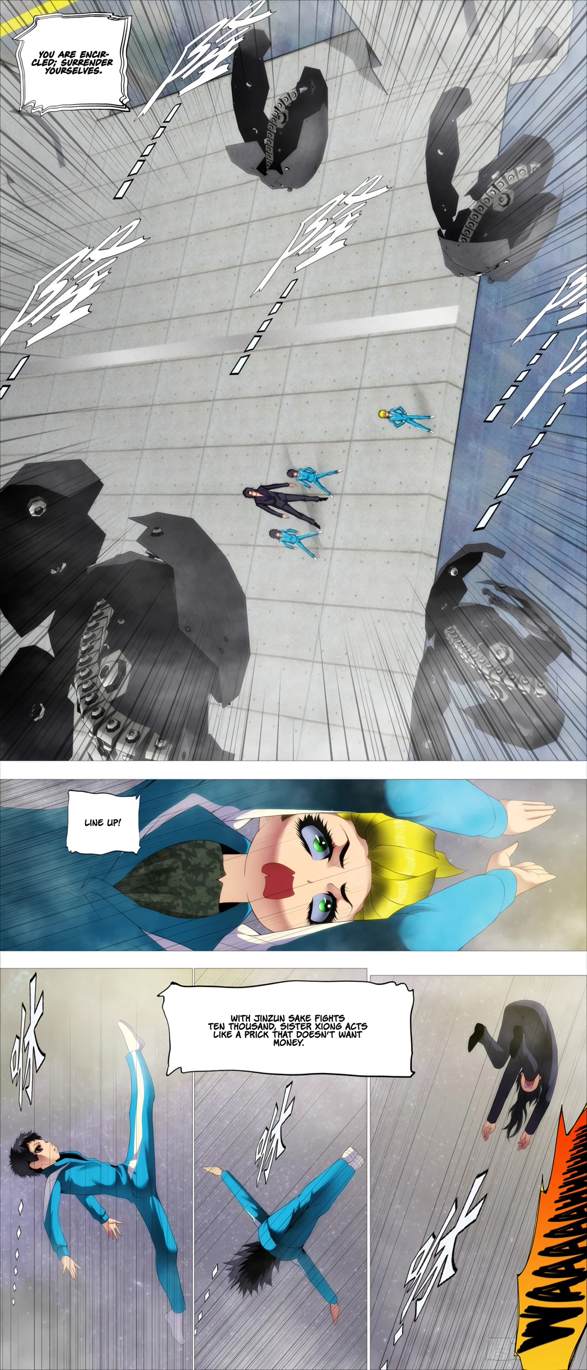 Iron Ladies Chapter 428 page 9 - Chapter 428: Three bullies and one emperor