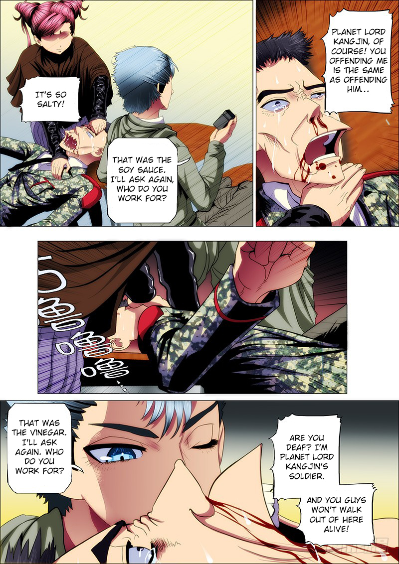 Iron Ladies Chapter 43 page 8 - Chapter 43: Foster Father Mu’s Dark Cuisine