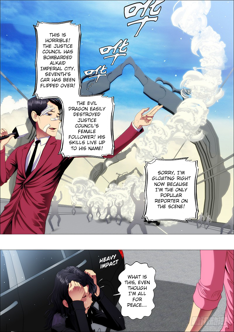 Iron Ladies Chapter 78 page 1 - Chapter 78: Foster Father Will Beat Up the Bad Guys for You