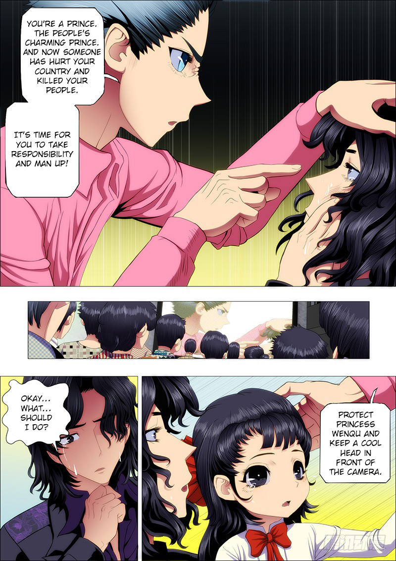 Iron Ladies Chapter 78 page 9 - Chapter 78: Foster Father Will Beat Up the Bad Guys for You