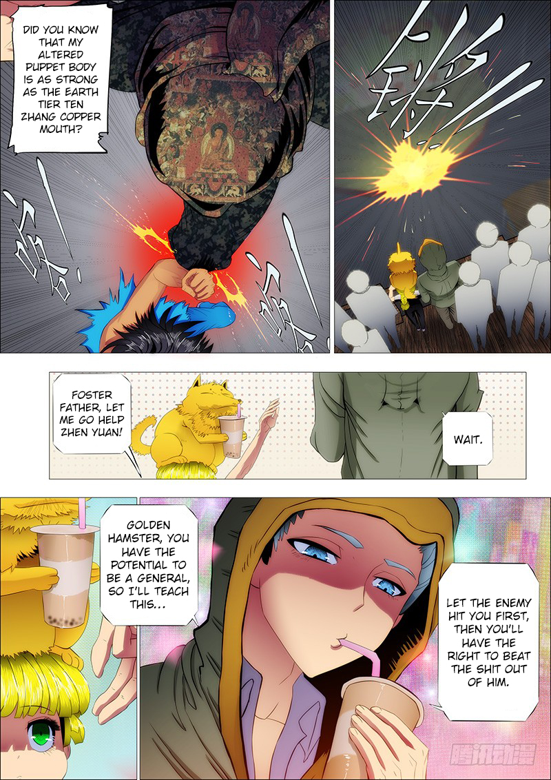Iron Ladies Chapter 99 page 11 - Chapter 99: Tearing Steel Plates Apart with Bare Hands