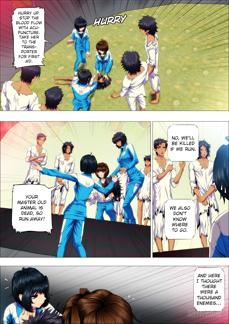 Iron Ladies Chapter 99 page 2 - Chapter 99: Tearing Steel Plates Apart with Bare Hands