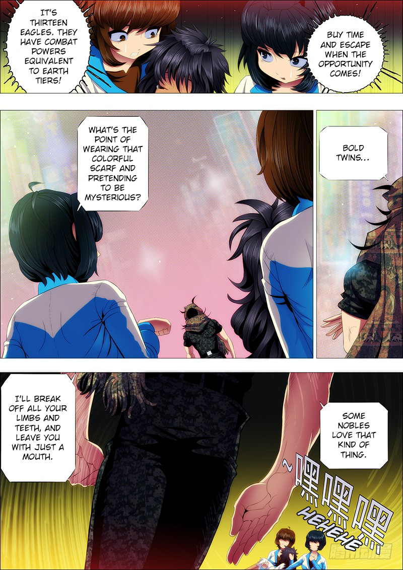 Iron Ladies Chapter 99 page 4 - Chapter 99: Tearing Steel Plates Apart with Bare Hands
