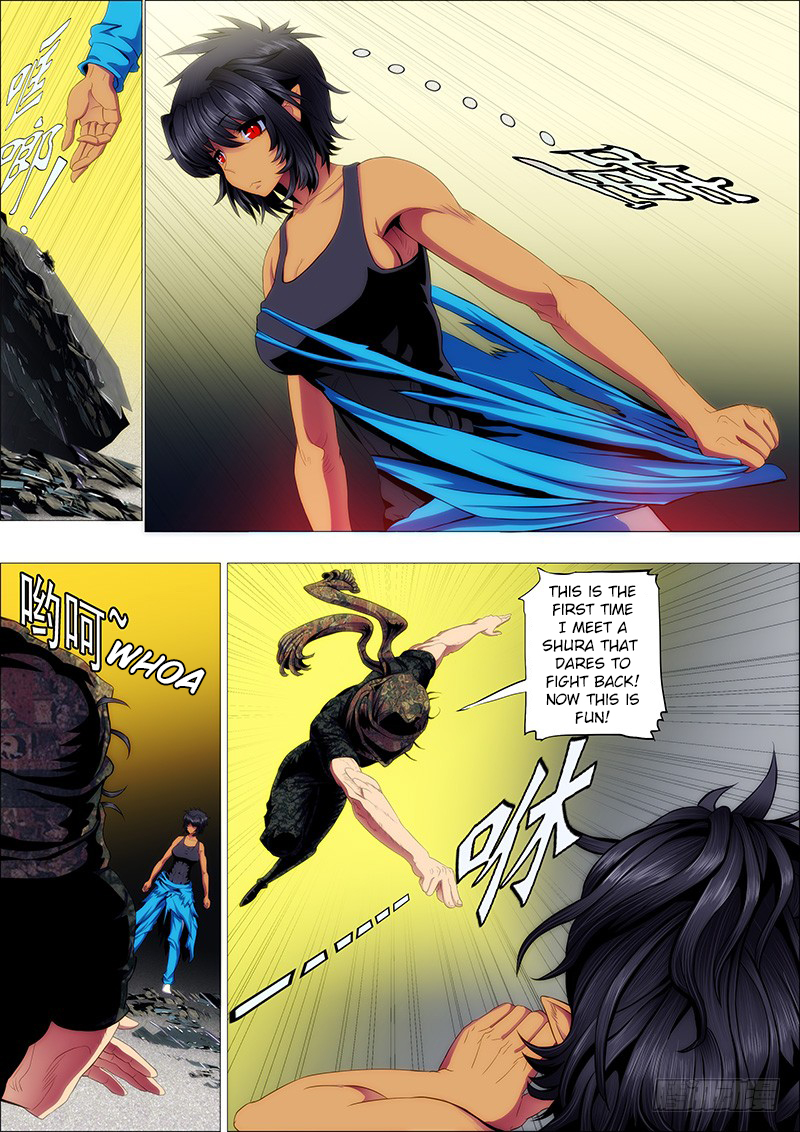 Iron Ladies Chapter 99 page 9 - Chapter 99: Tearing Steel Plates Apart with Bare Hands