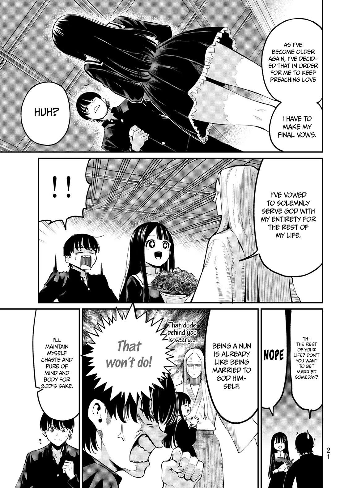 Irozuku Monochrome Chapter 1 page 10 - Chapter 1: The lustful demon and the pure maidens