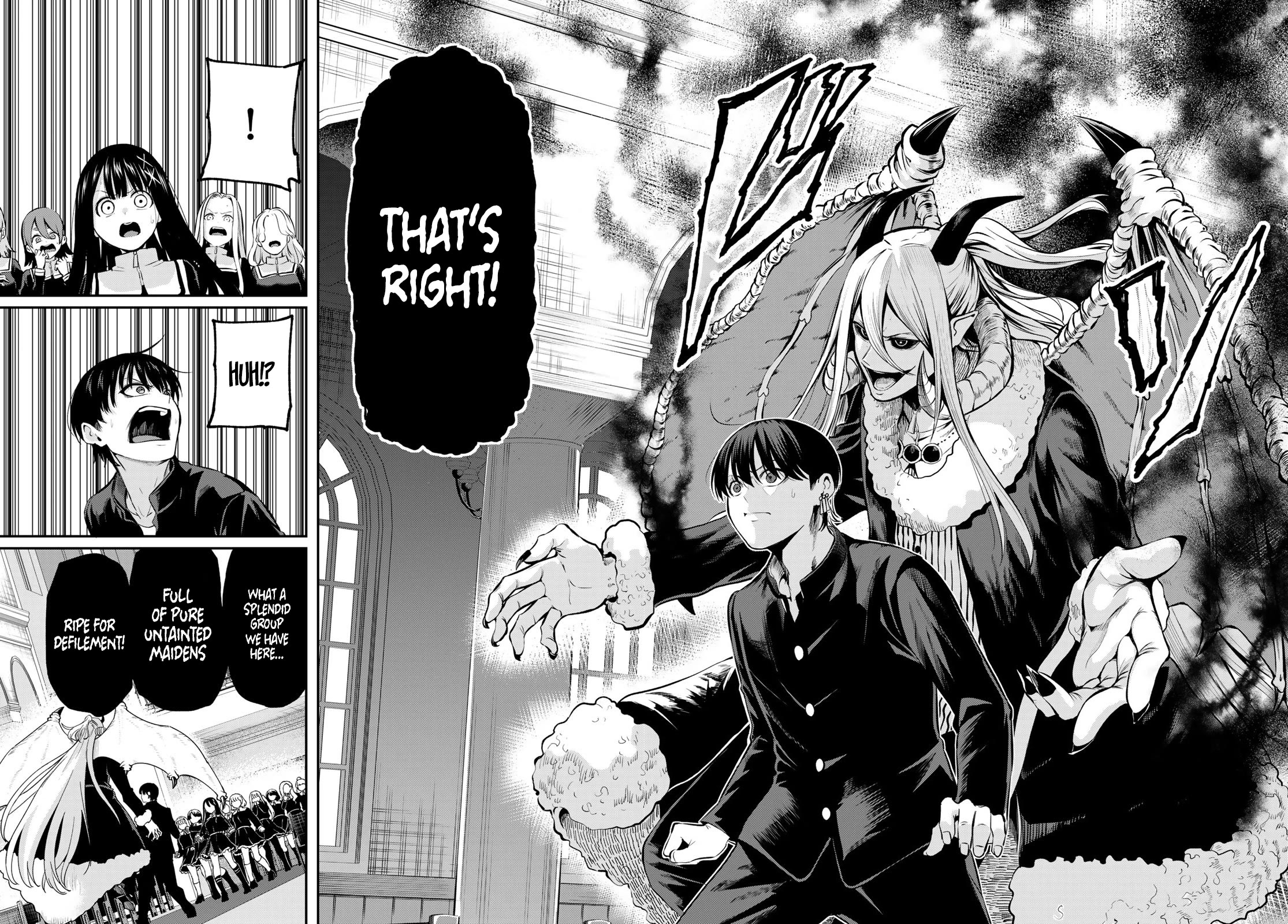 Irozuku Monochrome Chapter 1 page 35 - Chapter 1: The lustful demon and the pure maidens