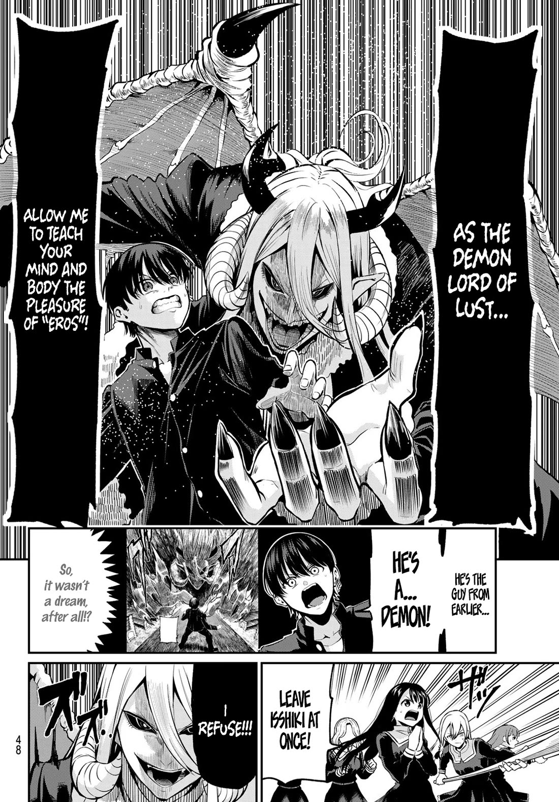 Irozuku Monochrome Chapter 1 page 36 - Chapter 1: The lustful demon and the pure maidens