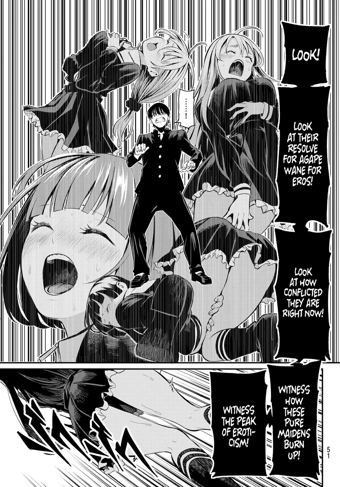 Irozuku Monochrome Chapter 1 page 39 - Chapter 1: The lustful demon and the pure maidens