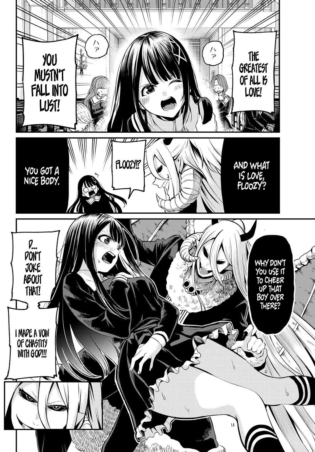 Irozuku Monochrome Chapter 1 page 46 - Chapter 1: The lustful demon and the pure maidens