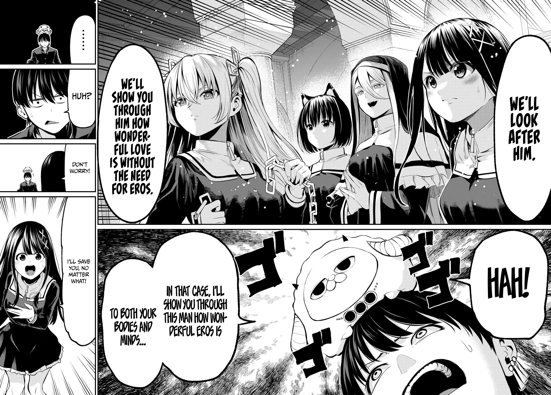 Irozuku Monochrome Chapter 1 page 60 - Chapter 1: The lustful demon and the pure maidens