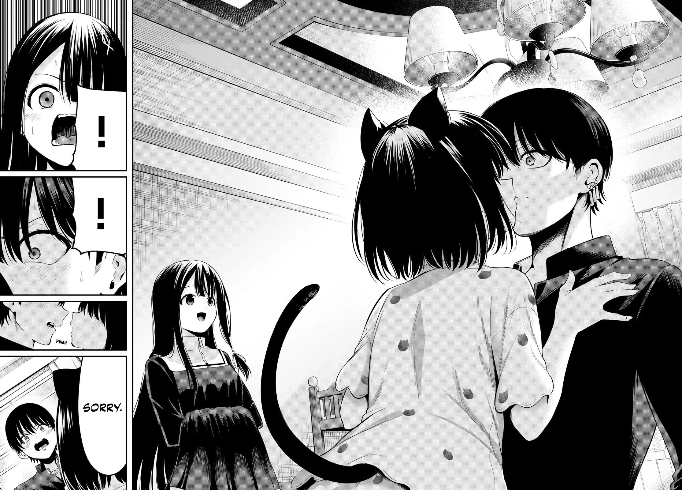 Irozuku Monochrome Chapter 8 page 17 - Chapter 8: Crazy for Kisses?! (Part 2)