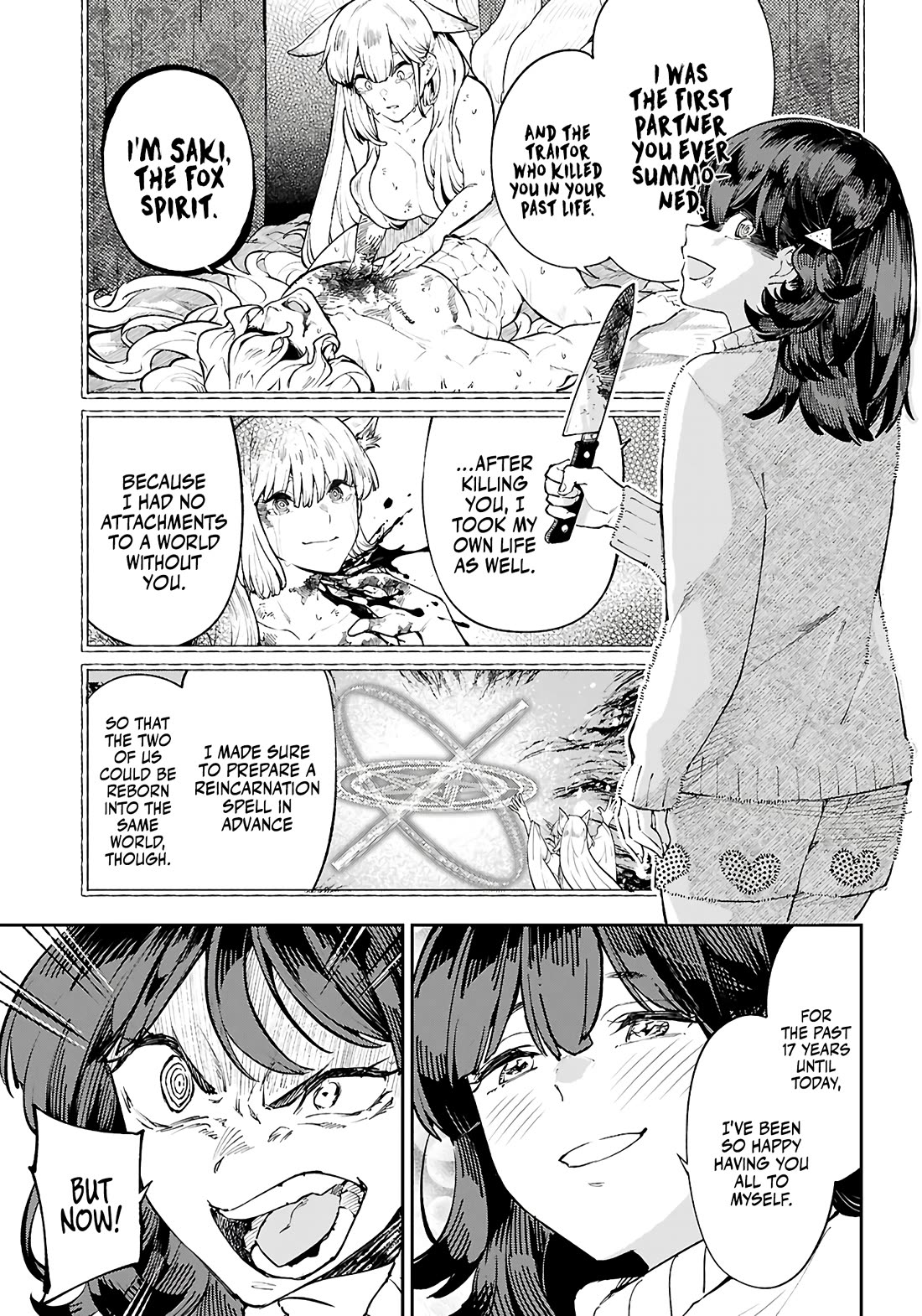 Irresistible! The Ordinary(?) Daily Life of a Reincarnated Sage Chapter 1 page 33 - Chapter 1: Big-breasted Demon and Yandere Fox