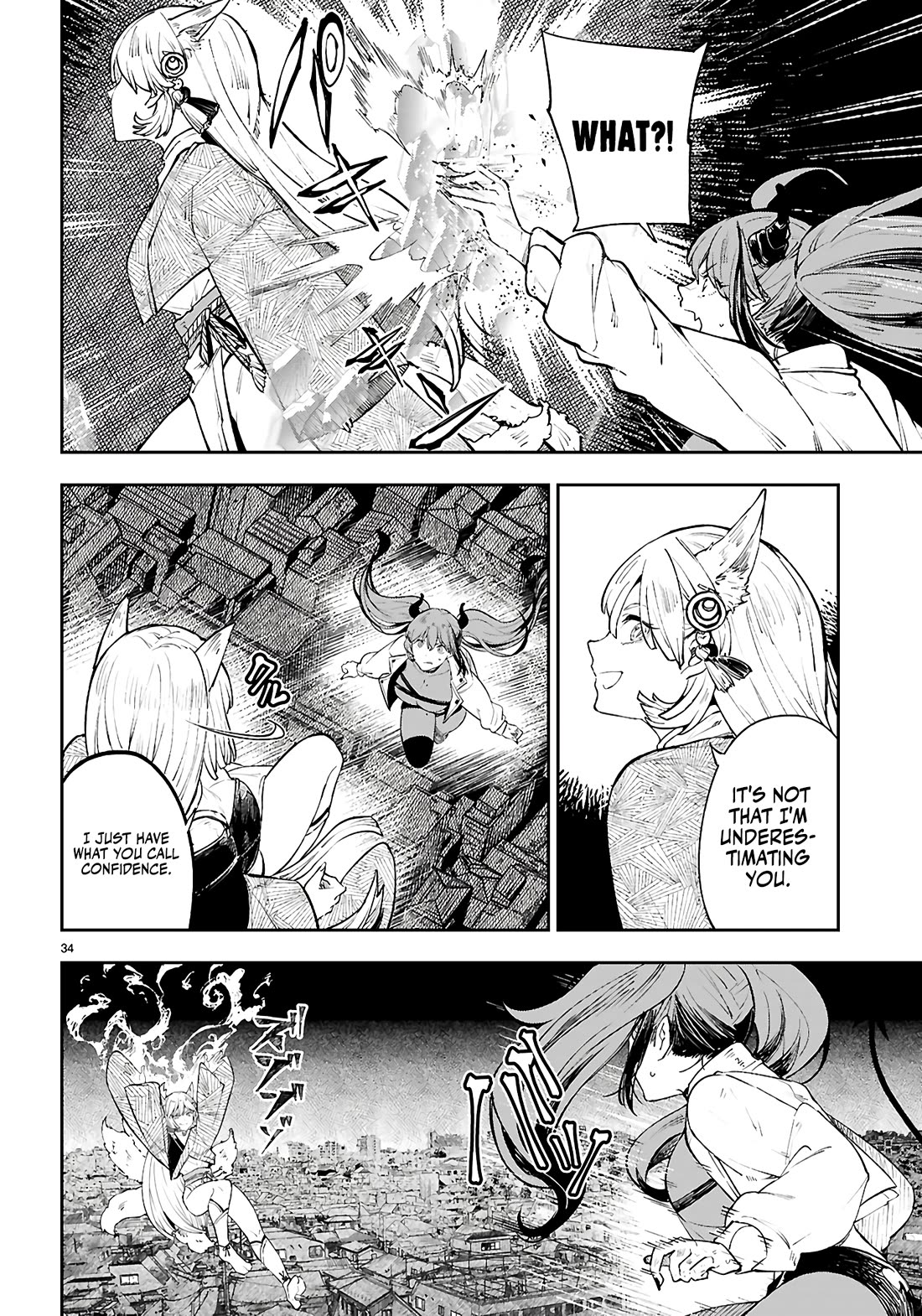Irresistible! The Ordinary(?) Daily Life of a Reincarnated Sage Chapter 1 page 38 - Chapter 1: Big-breasted Demon and Yandere Fox