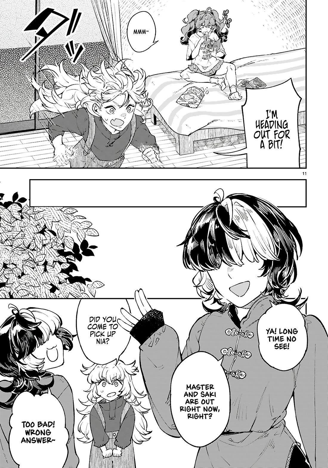 Irresistible! The Ordinary(?) Daily Life of a Reincarnated Sage Chapter 10 page 11 - Chapter 10: A secret deal