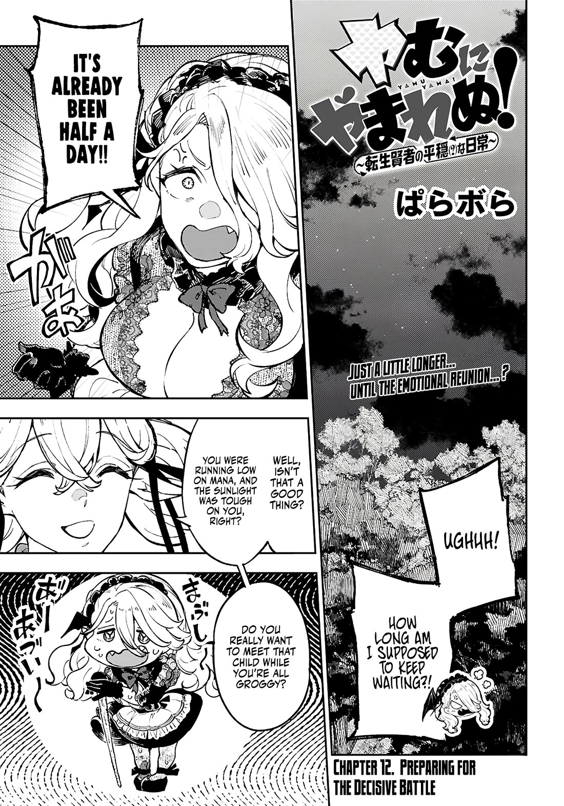 Irresistible! The Ordinary(?) Daily Life of a Reincarnated Sage Chapter 12 page 2 - Chapter 12: Preparing for the Decisive Battle
