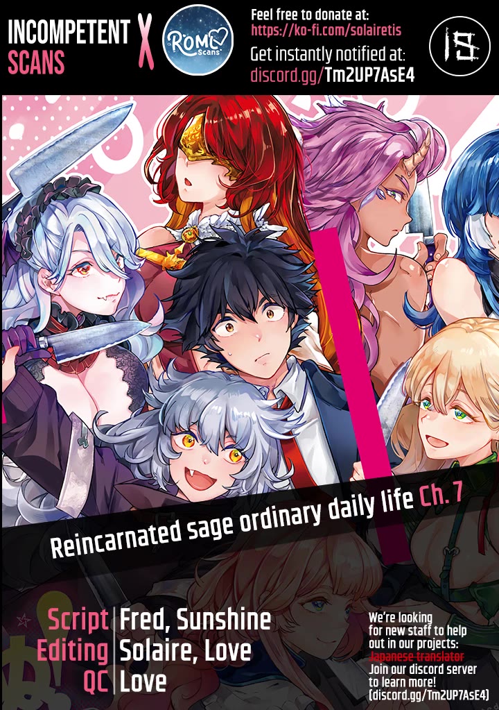 Irresistible! The Ordinary(?) Daily Life of a Reincarnated Sage Chapter 7 page 1 - Chapter 7: Let's Take a Bath