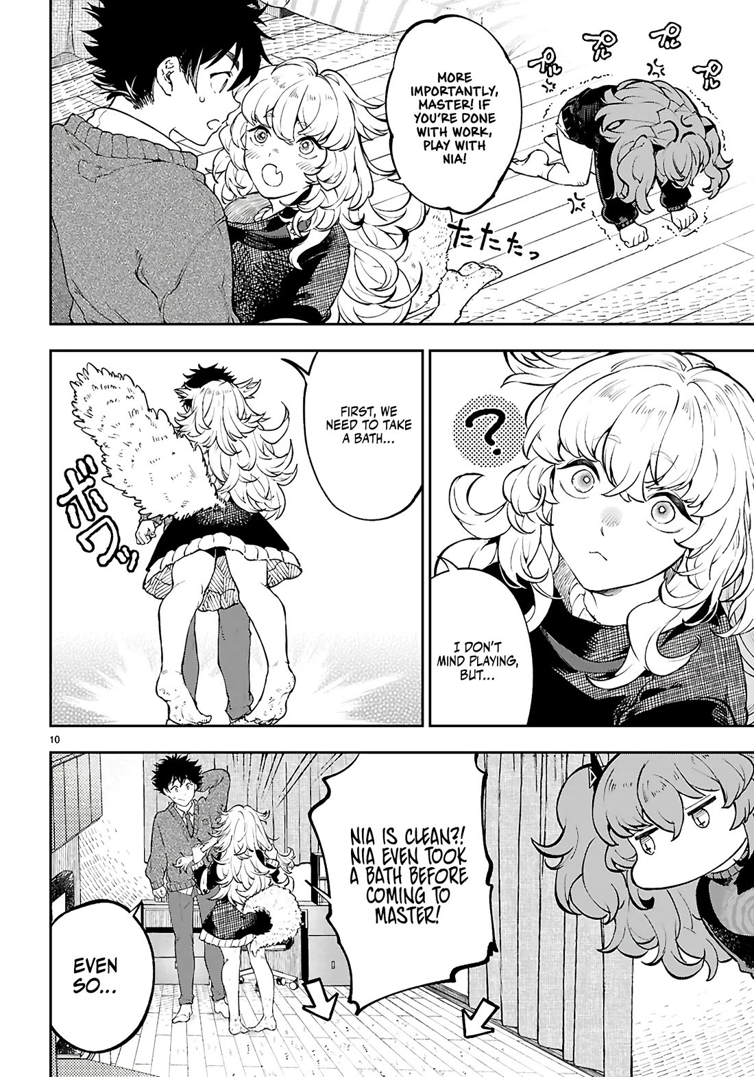 Irresistible! The Ordinary(?) Daily Life of a Reincarnated Sage Chapter 7 page 11 - Chapter 7: Let's Take a Bath