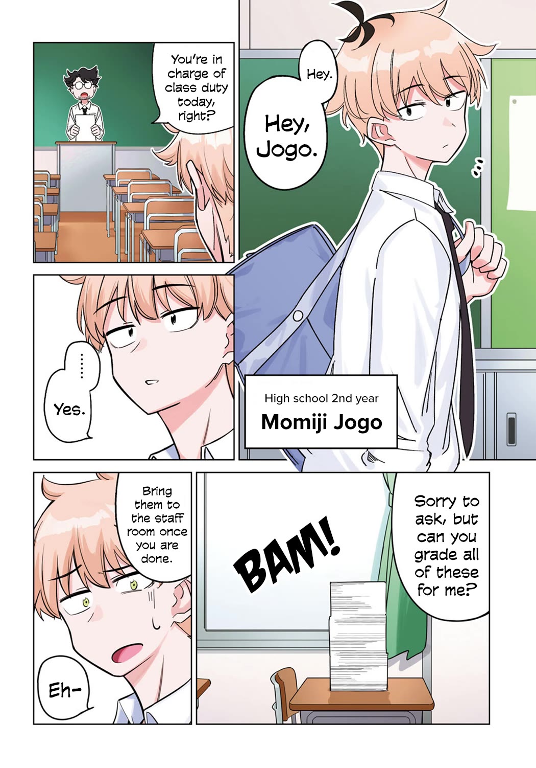Is It Alright for My Multiverse Self to Fall in Love? Chapter 1 page 3 - Chapter 1: Two of Myself