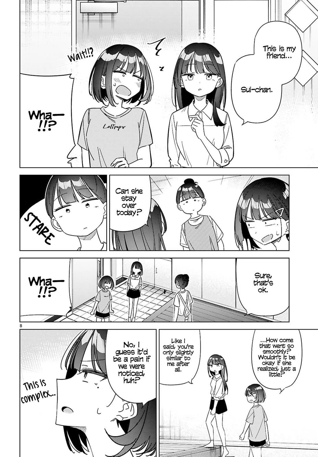 Is It Alright for My Multiverse Self to Fall in Love? Chapter 13 page 8 - Chapter 13: I want you to tell me