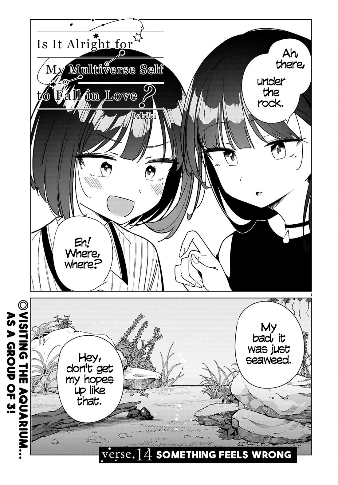 Is It Alright for My Multiverse Self to Fall in Love? Chapter 14 page 1 - Chapter 14: Something feels wrong