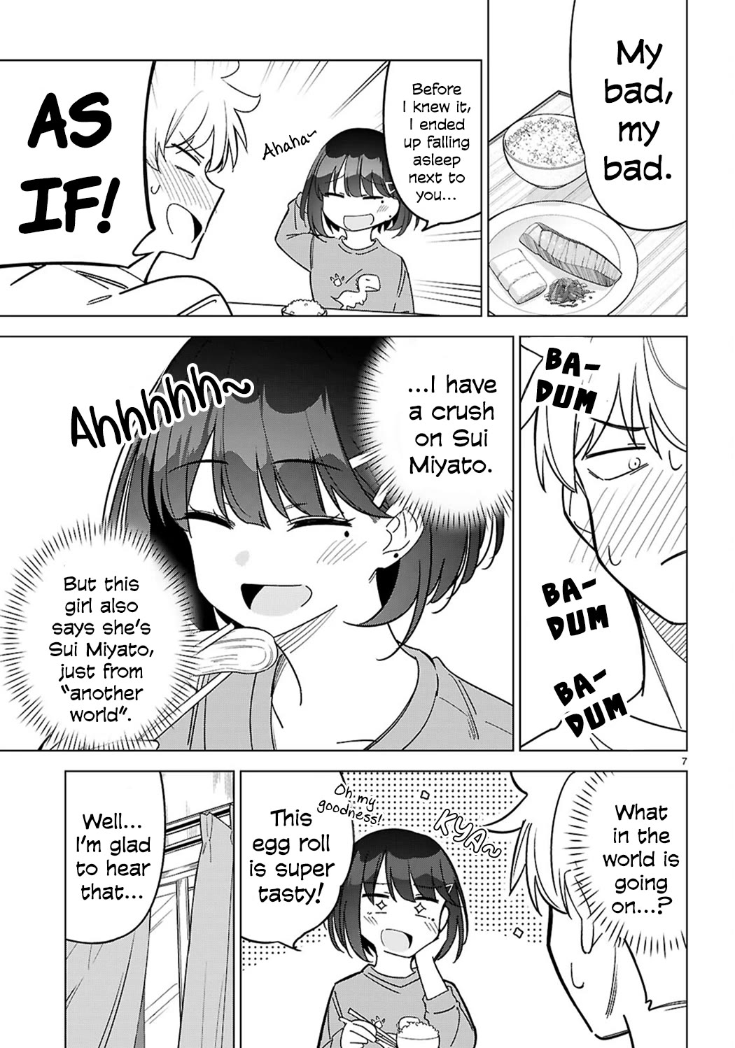 Is It Alright for My Multiverse Self to Fall in Love? Chapter 2 page 7 - Chapter 2: Sui's Feelings