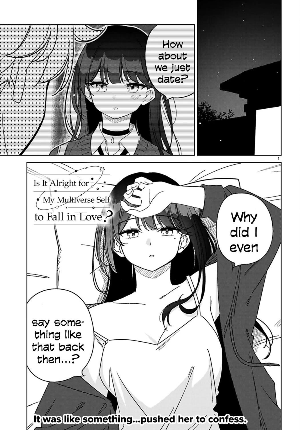 Is It Alright for My Multiverse Self to Fall in Love? Chapter 3 page 1 - Chapter 3: Fate of the Confession