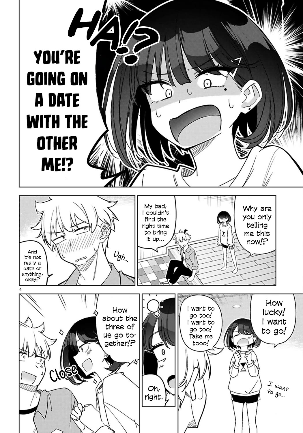 Is It Alright for My Multiverse Self to Fall in Love? Chapter 3 page 4 - Chapter 3: Fate of the Confession