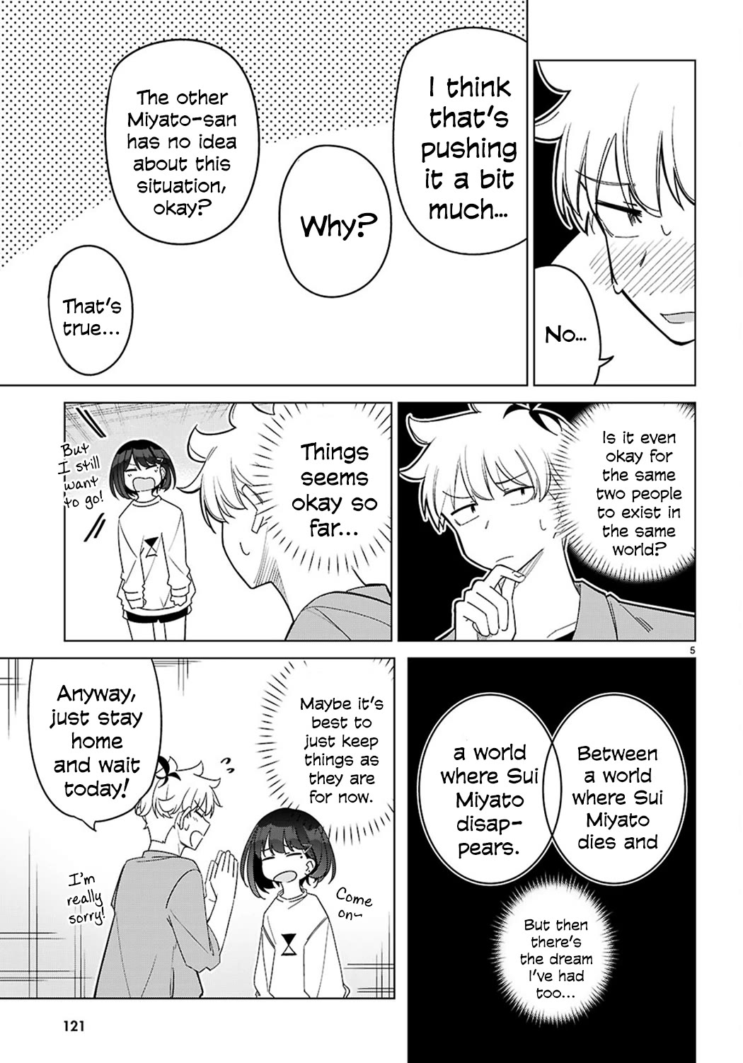 Is It Alright for My Multiverse Self to Fall in Love? Chapter 3 page 5 - Chapter 3: Fate of the Confession