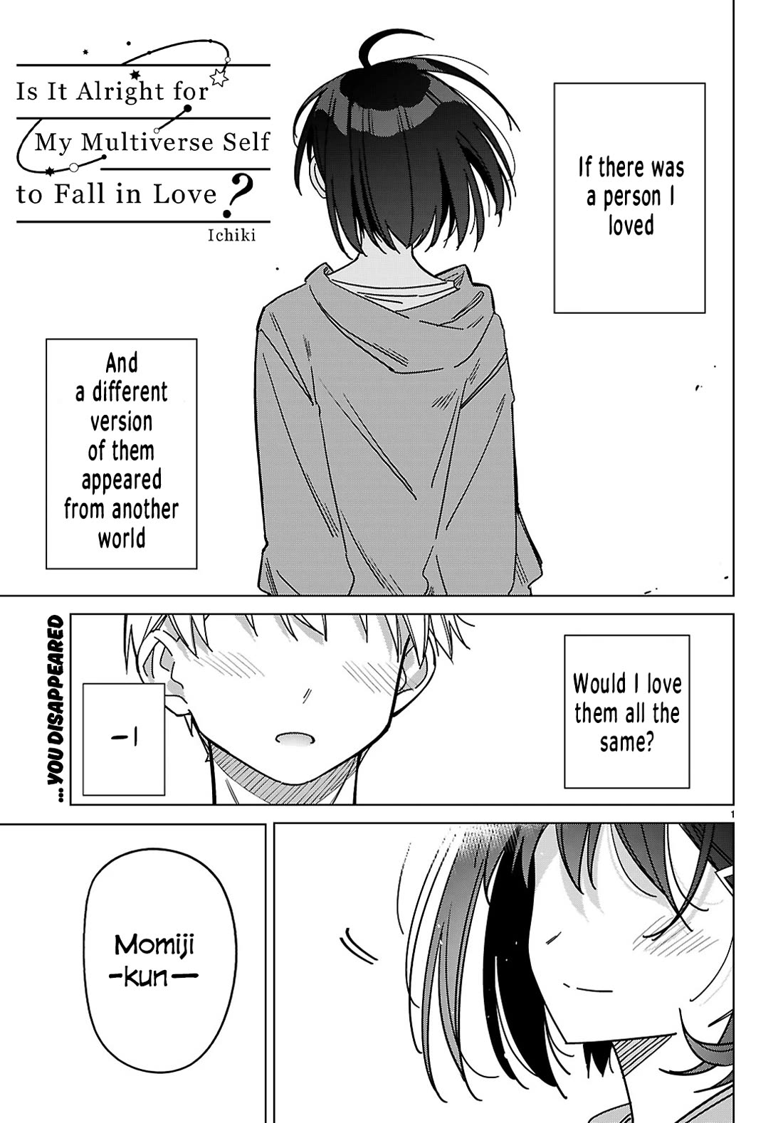 Is It Alright for My Multiverse Self to Fall in Love? Chapter 7 page 1 - Chapter 7: In the sea