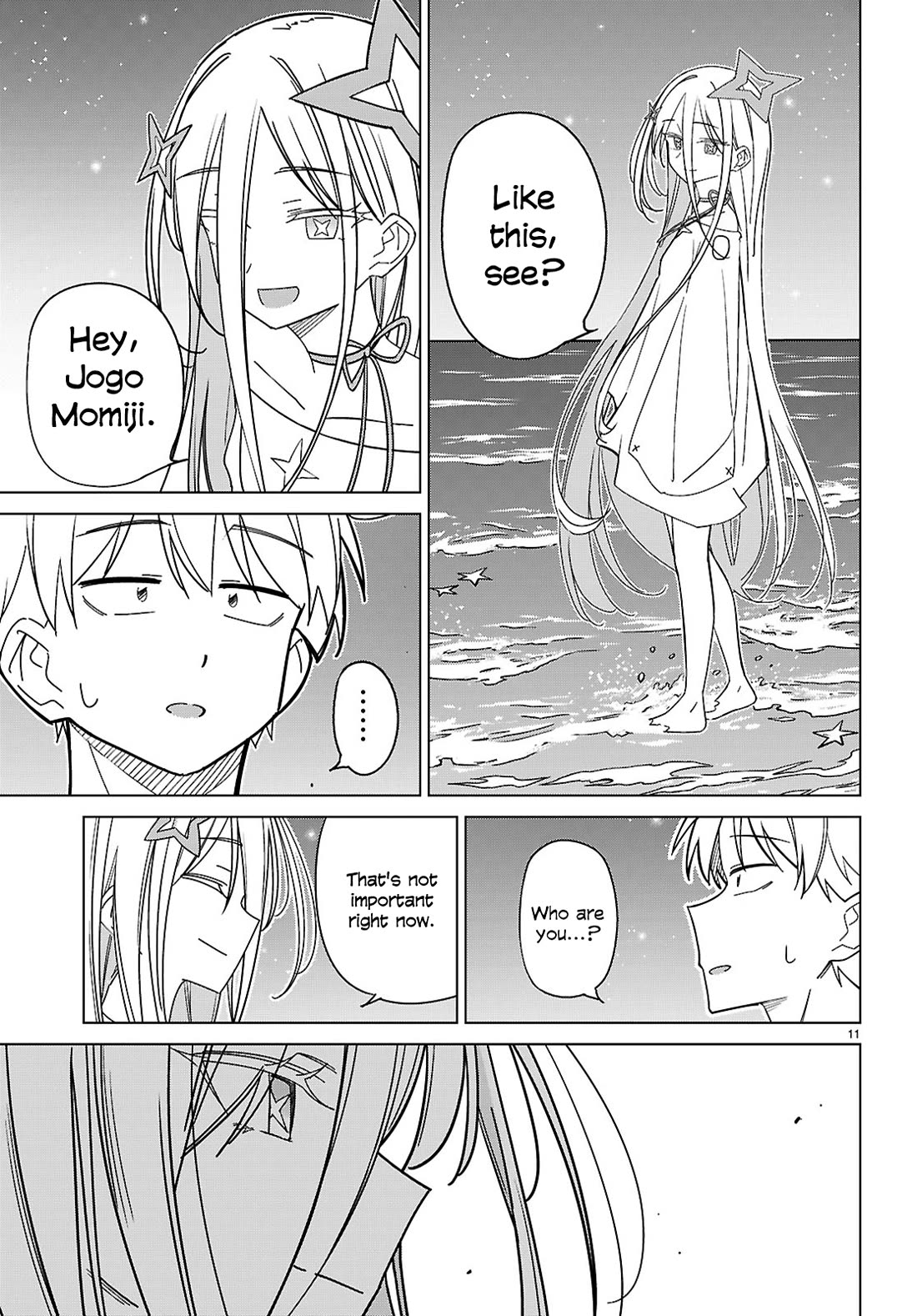 Is It Alright for My Multiverse Self to Fall in Love? Chapter 7 page 11 - Chapter 7: In the sea