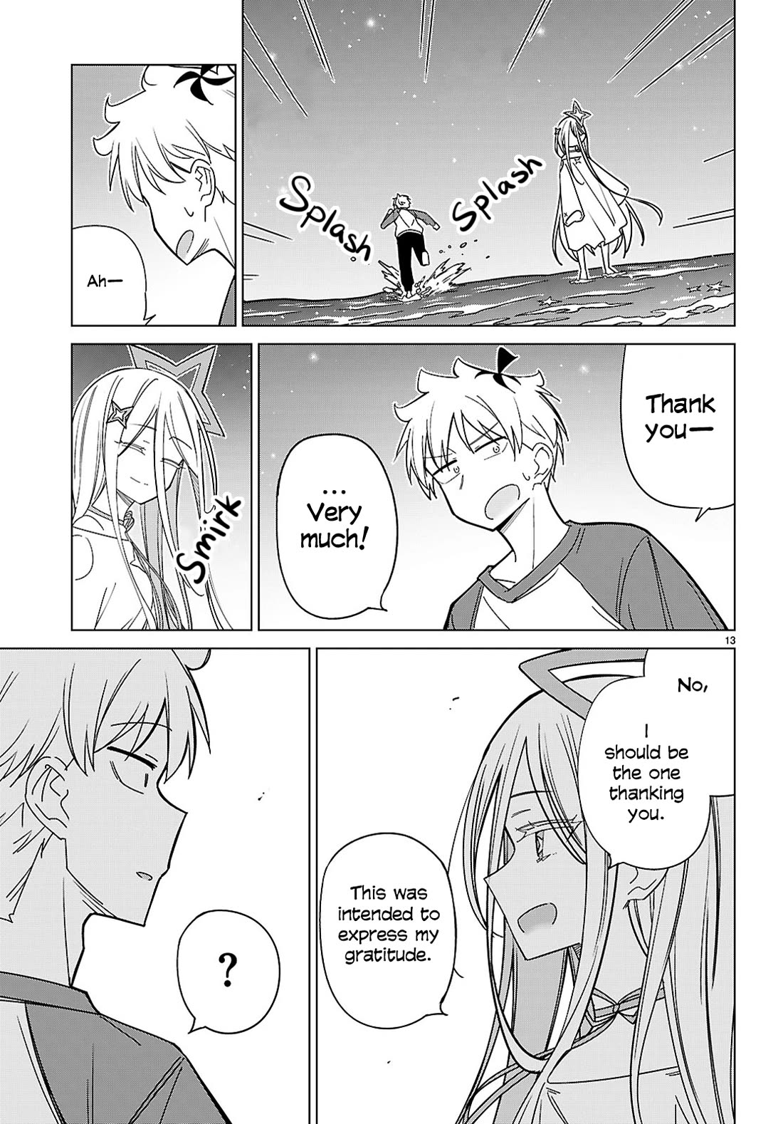 Is It Alright for My Multiverse Self to Fall in Love? Chapter 7 page 13 - Chapter 7: In the sea