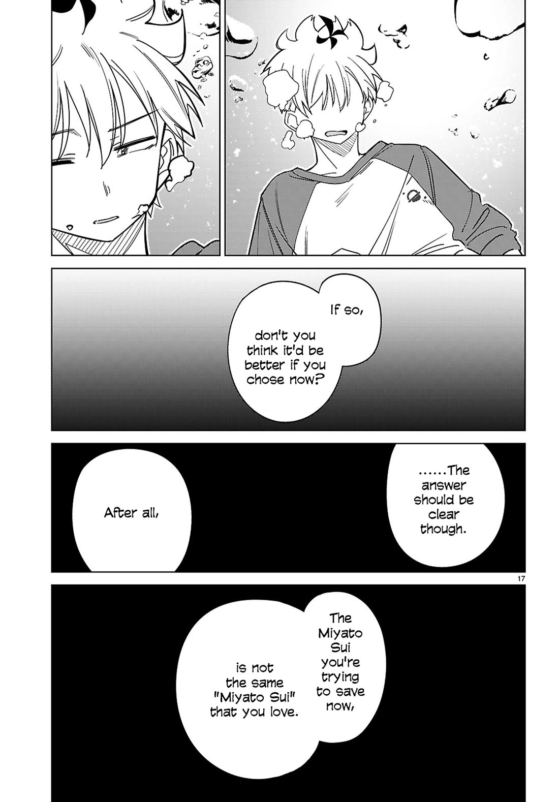 Is It Alright for My Multiverse Self to Fall in Love? Chapter 7 page 17 - Chapter 7: In the sea