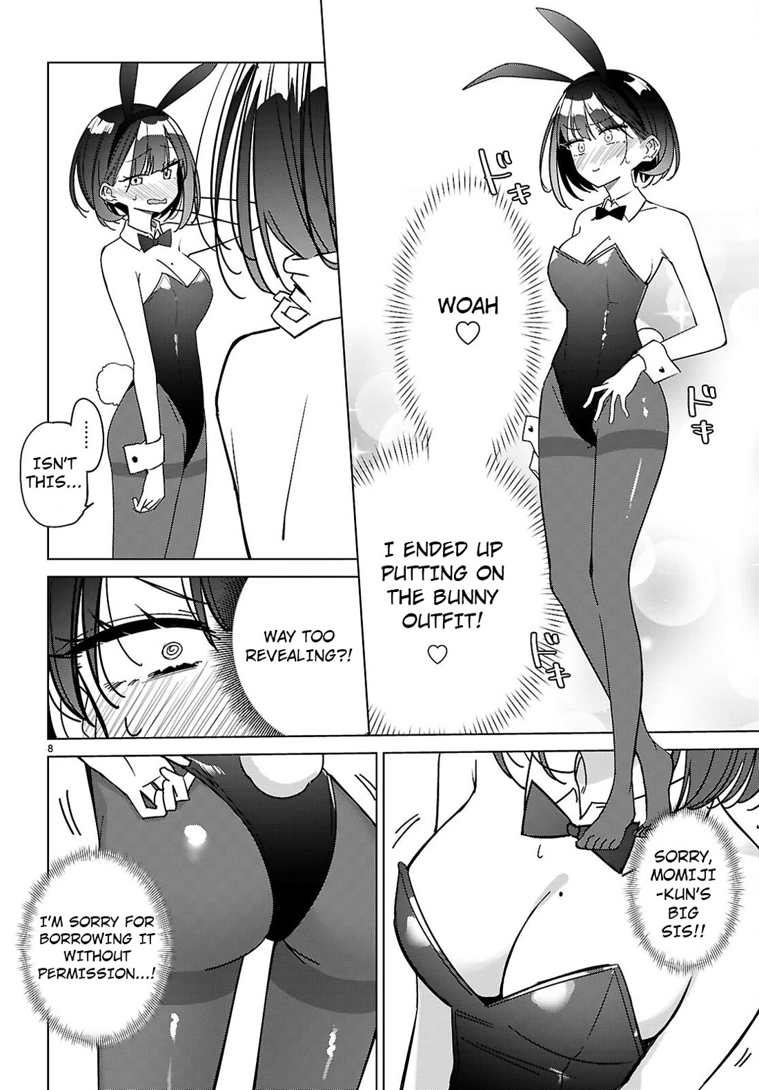 Is It Alright for My Multiverse Self to Fall in Love? Chapter 9 page 8 - Chapter 9: Just a tiny bit!