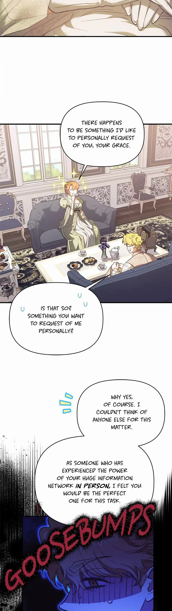Is It Fortune or Is It Woe? Chapter 100 page 19 - Chapter 100: In His Deep Blue Eyes