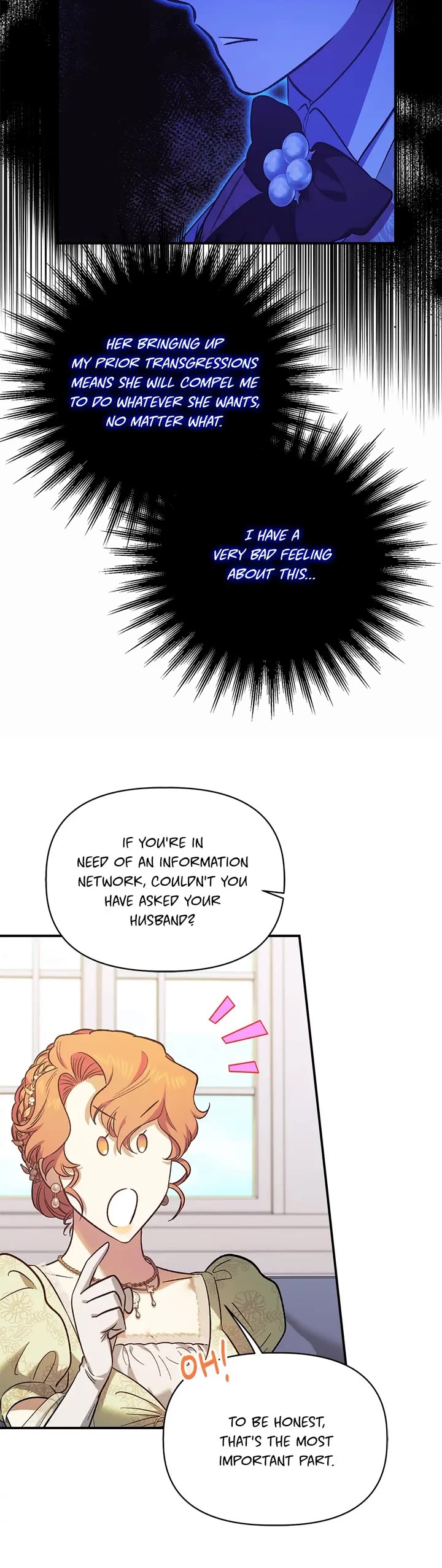 Is It Fortune or Is It Woe? Chapter 100 page 20 - Chapter 100: In His Deep Blue Eyes