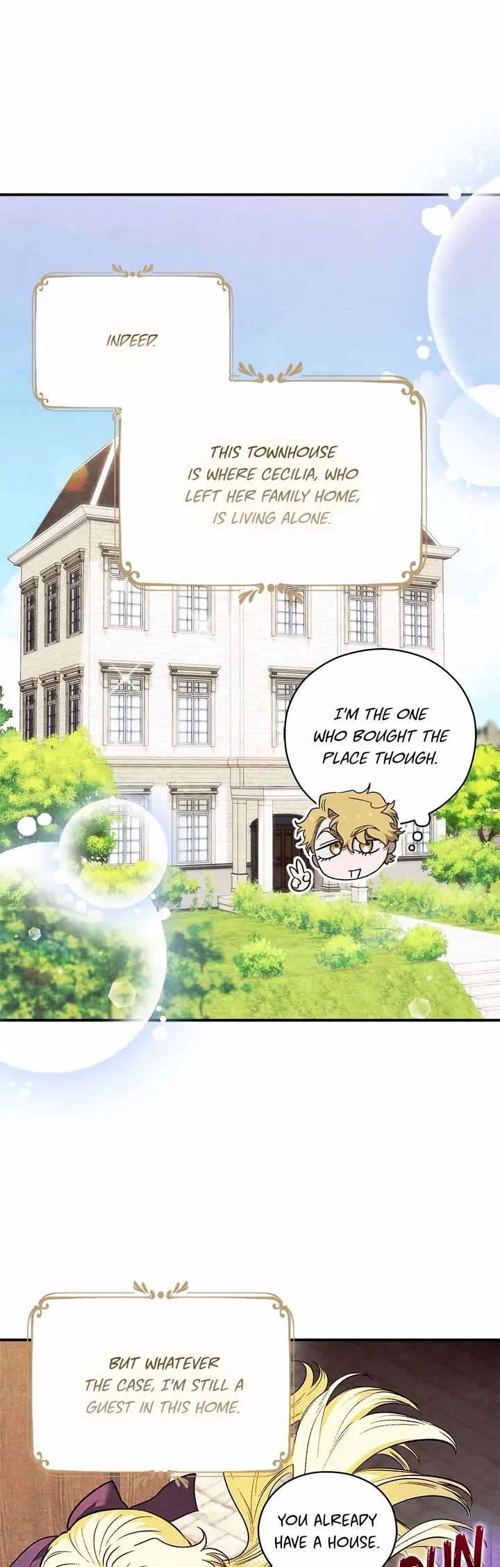 Is It Fortune or Is It Woe? Chapter 100 page 25 - Chapter 100: In His Deep Blue Eyes