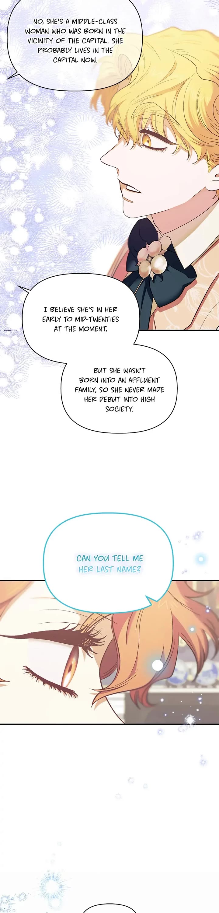 Is It Fortune or Is It Woe? Chapter 100 page 36 - Chapter 100: In His Deep Blue Eyes