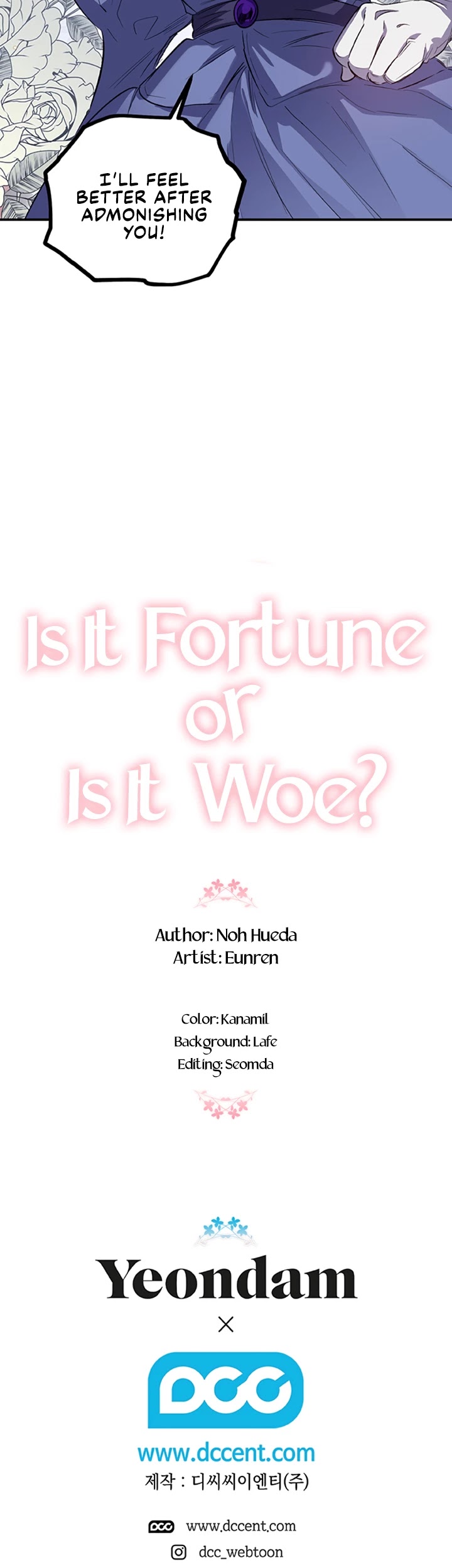 Is It Fortune or Is It Woe? Chapter 17 page 34 - Chapter 17