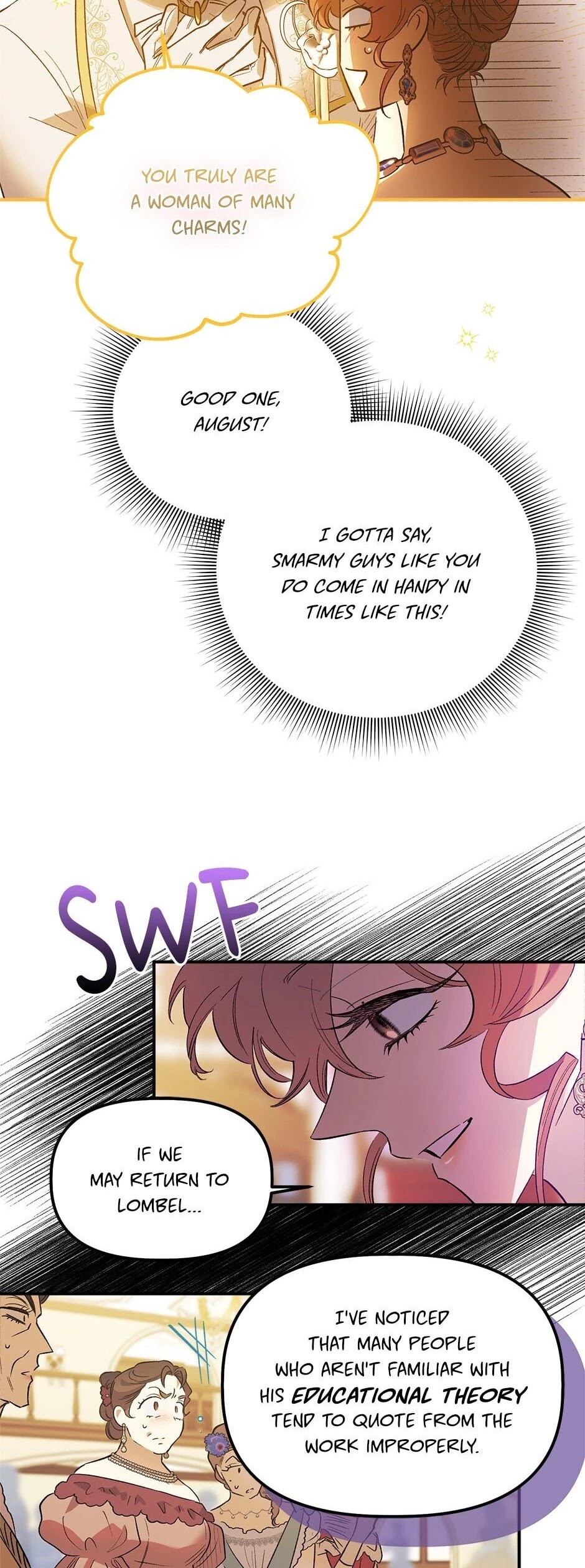 Is It Fortune or Is It Woe? Chapter 62 page 35 - Chapter 62: A Pedantic Showdown
