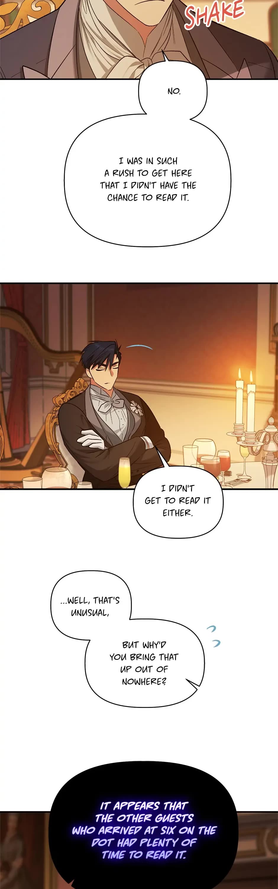 Is It Fortune or Is It Woe? Chapter 83 page 38 - Chapter 83: Dinner Party Confusion
