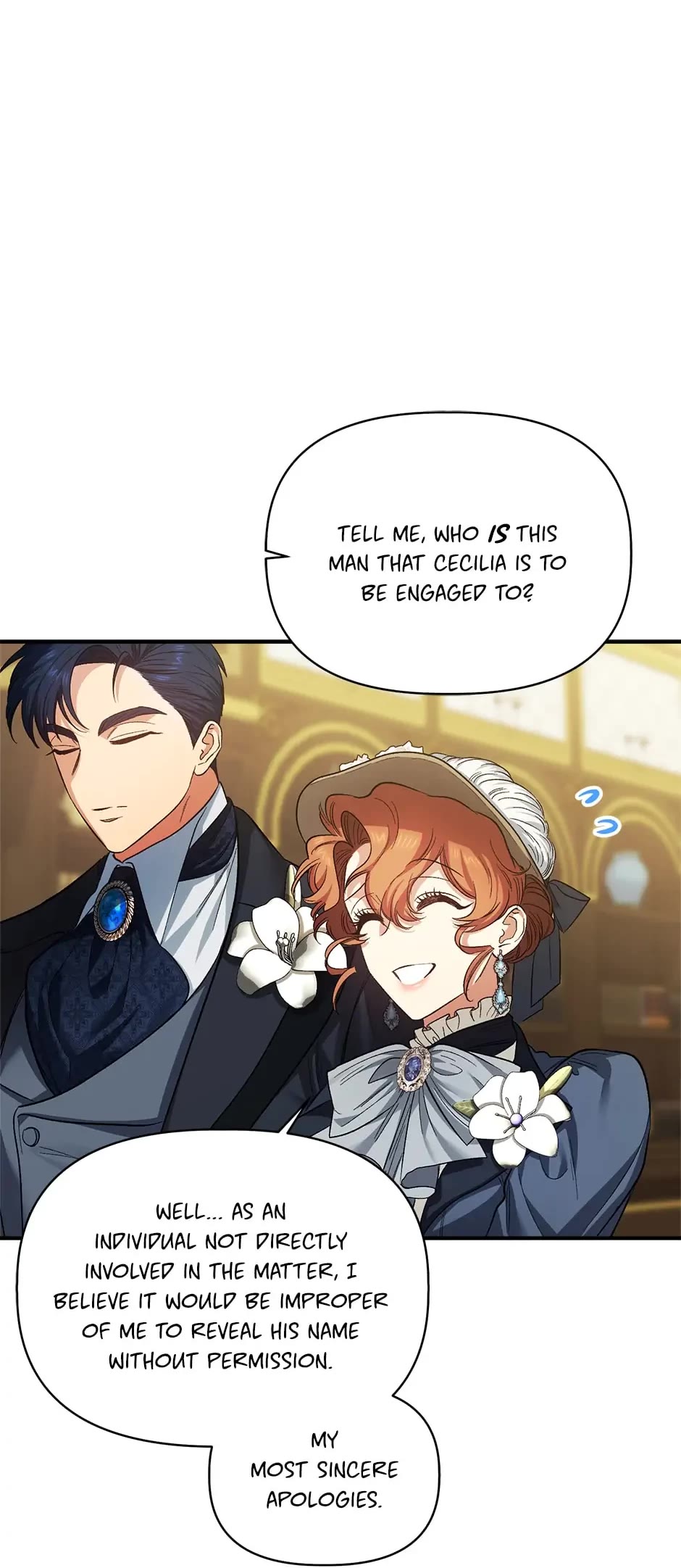 Is It Fortune or Is It Woe? Chapter 87 page 15 - Chapter 87: What Happened at Hartling Hall (Season 2 Finale)