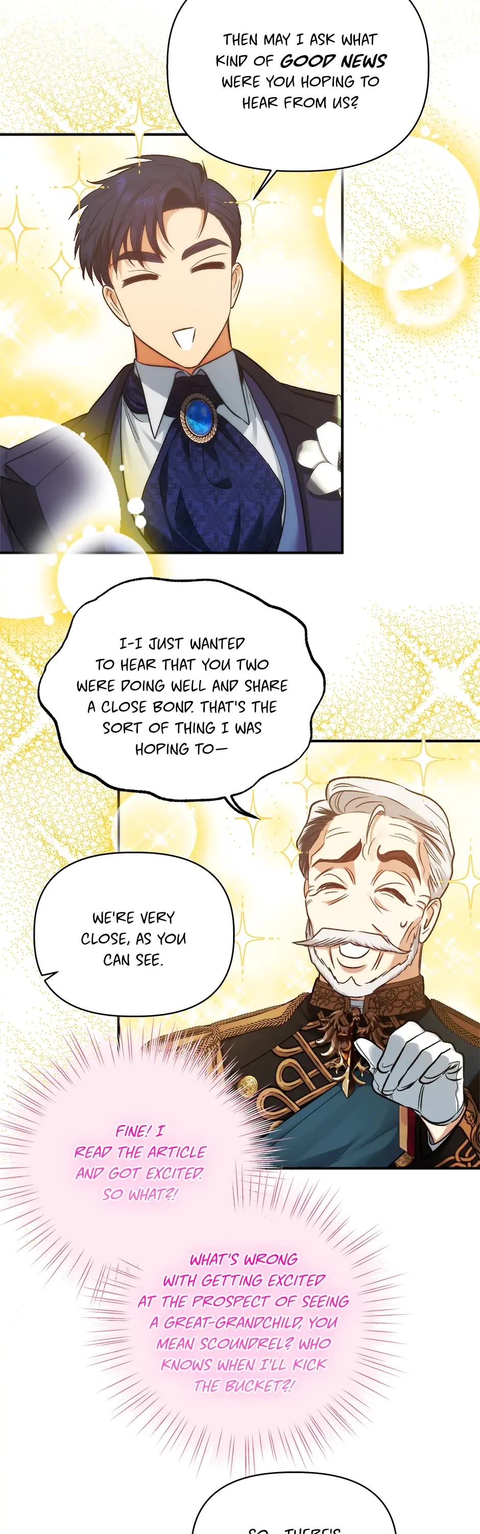 Is It Fortune or Is It Woe? Chapter 87 page 33 - Chapter 87: What Happened at Hartling Hall (Season 2 Finale)