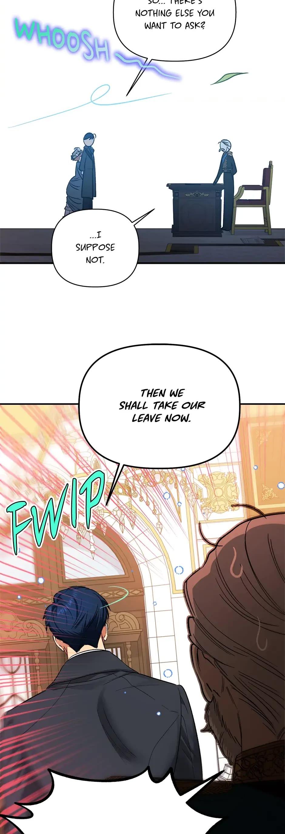 Is It Fortune or Is It Woe? Chapter 87 page 34 - Chapter 87: What Happened at Hartling Hall (Season 2 Finale)