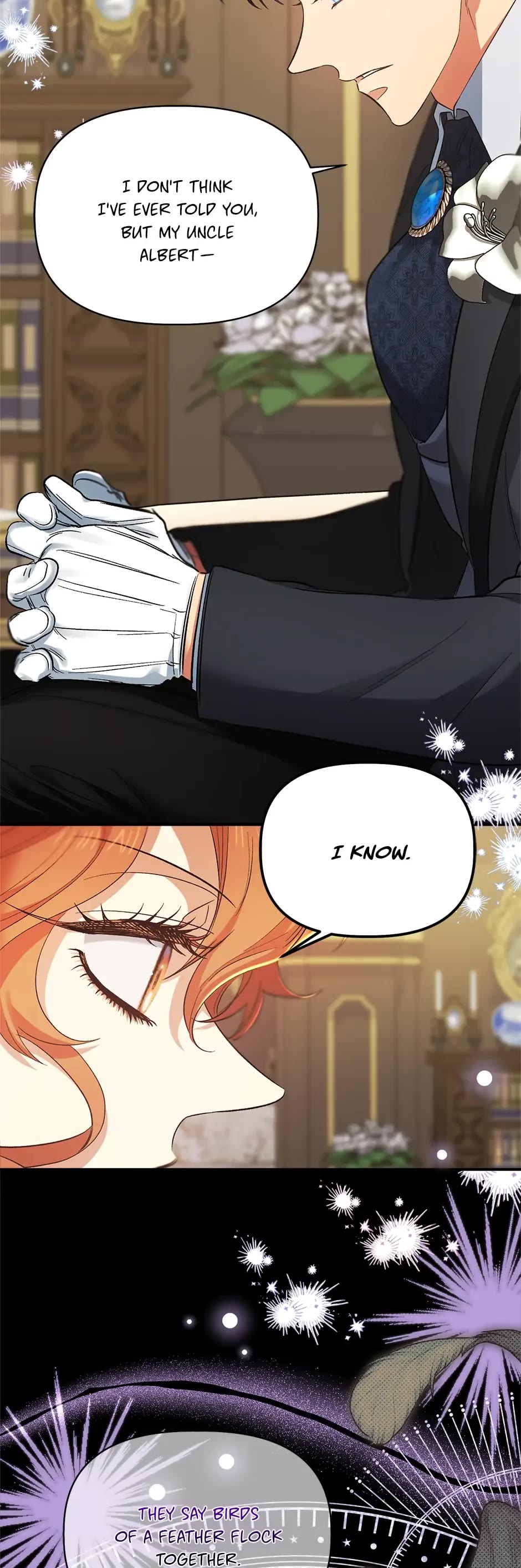 Is It Fortune or Is It Woe? Chapter 87 page 44 - Chapter 87: What Happened at Hartling Hall (Season 2 Finale)