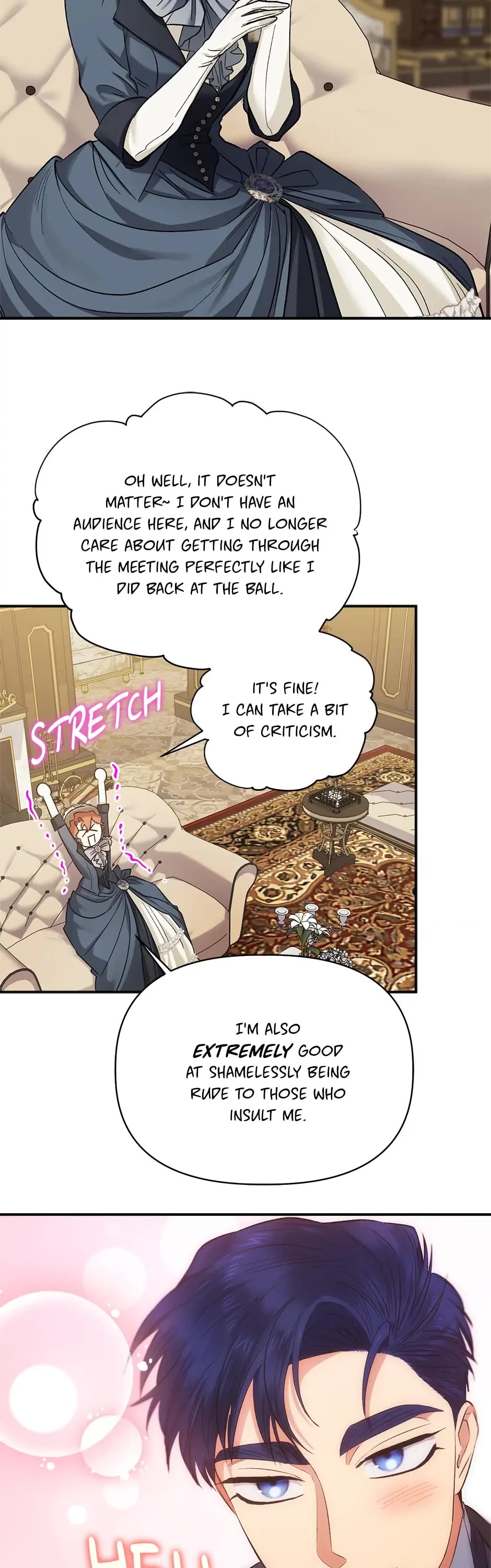 Is It Fortune or Is It Woe? Chapter 87 page 46 - Chapter 87: What Happened at Hartling Hall (Season 2 Finale)