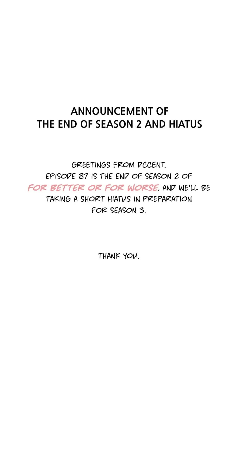 Is It Fortune or Is It Woe? Chapter 87 page 59 - Chapter 87: What Happened at Hartling Hall (Season 2 Finale)