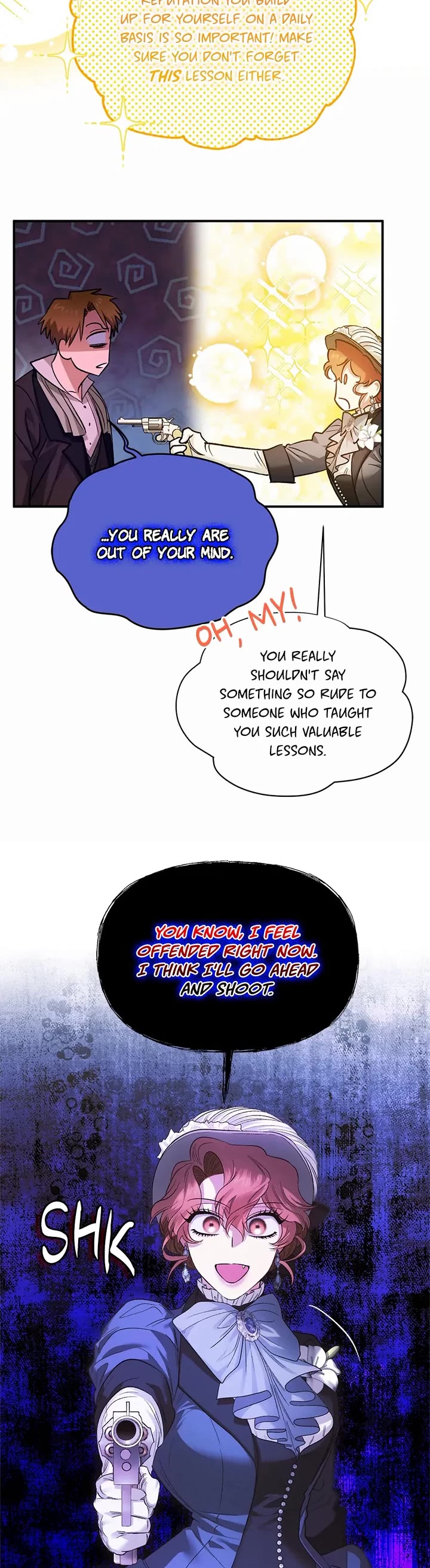 Is It Fortune or Is It Woe? Chapter 89 page 14 - Chapter 89: The Actress and her Gun