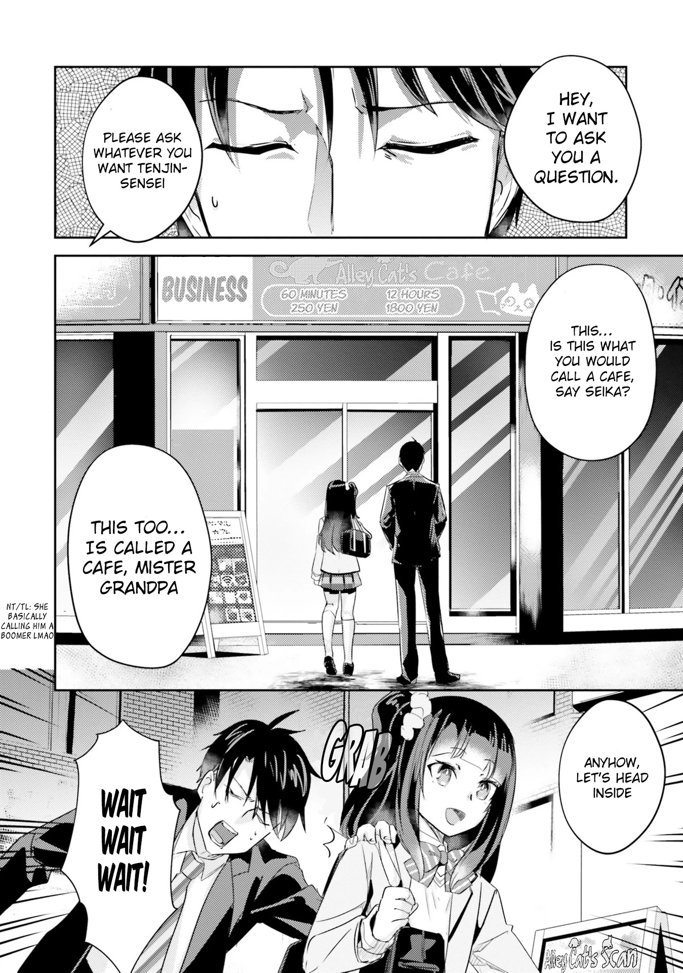Is it illegal to be blackmailed by your student? Chapter 10 page 16 - Chapter 10